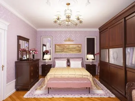 Apartament renovat într-un stil clasic de Sergei Kharenko (elemente din lemn în interior) Apartament renovat într-un stil clasic de Sergei Kharenko
