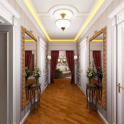 Apartament renovat într-un stil clasic de Sergei Kharenko (clasic) Apartament renovat într-un stil clasic de Sergei Kharenko