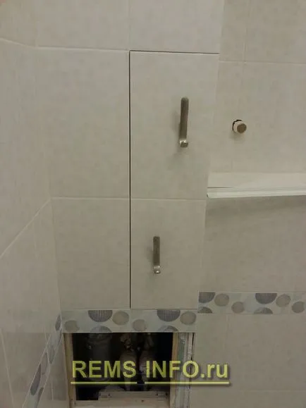 Reparații combinate baie și toaletă fotografii, scheme, proceduri