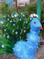Daisies din sticle de plastic