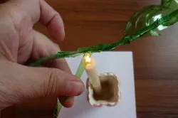 Daisies de sticle de lapte din plastic cu propriile lor mâini (video)