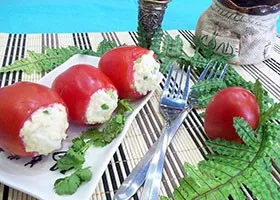 tomate Rețetă coapte umplute cu carne