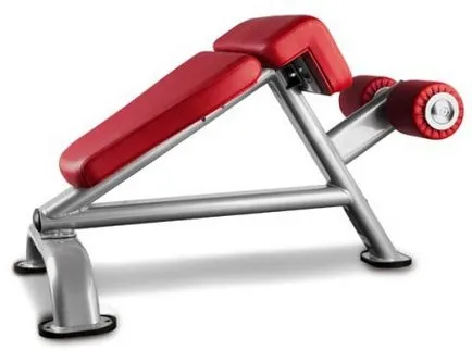 Scaun Roman (banc de lucru), care sunt implicați mușchii, lucru în exercițiile Simulator - Scoala corp -