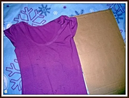 Bazându-se pe un tricou, cu propriile mâini - acasă mână-a făcut