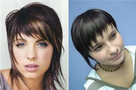 Zimțate Bangs ce este și cum se taie (foto) (breton) Zimțate Bangs ce este și cum se taie (foto)