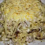 Salata cu varză chinezească, carne de pui și ananas „rețete de salată (varză) Salata cu varză chinezească, carne de pui și ananas „rețete salata