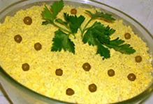 Salata de pui si ciuperci murate (ciuperci) Salata de pui cu ciuperci marinate