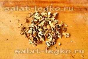 salata de pui, țelină și mere reteta cu fotografie (sare) Salata cu carne de pui, telina si reteta de mere cu o fotografie