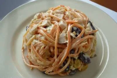 Salata cu fasole si retete de pui sunt delicioase (salata cu fasole și pui) Salata cu fasole și rețete de pui delicios