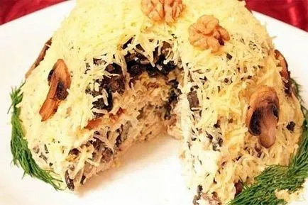 Salata cu pui si ciuperci varietate de retete de pui