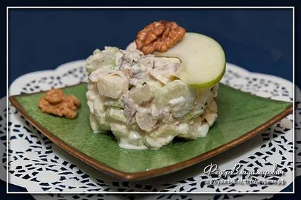 Salata cu carne de pui, mere și țelină, rețete de casă (arc) Salata cu carne de pui, mere și țelină, rețete de casă