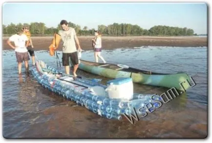 Homemade Barca a făcut din sticle de plastic - de unul singur - site-ul de Homebrew și produse de casă