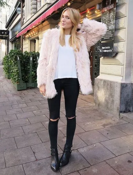 Din ceea ce sa poarte blugi negri