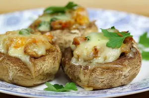 Ciuperci la cuptor ca un site gustos și corect coapte, ciuperci (delicioase) Ciuperci în cuptor și se coace ca delicioase site-ul de ciuperci dreapta