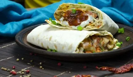 Shaorma la reteta acasă cu fotografie (shawarma. Shaverma) Shaorma la reteta acasă cu o fotografie
