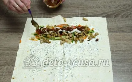 Shaorma la reteta acasă cu fotografie (shawarma. Shaverma) Shaorma la reteta acasă cu o fotografie