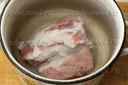 Supa de varza cu varză proaspătă cu un pas cu pas fotografii rețetă (reteta) Supa de varza cu varză proaspătă cu un pas cu pas reteta fotografii