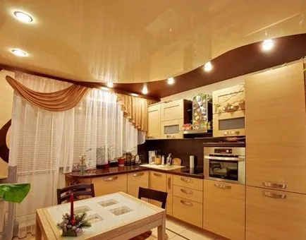 Designul elegant de plafoane suspendate