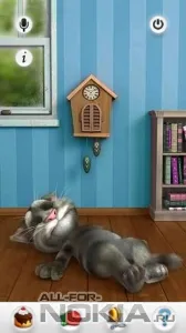 Descărcați TalkingTom pisica 2 caracteristici de voce, distracție, software-ul pentru Nokia