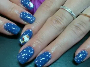 Albastru 50 manichiura noutăți foto, moda sfaturi și tendințe asistent de moda