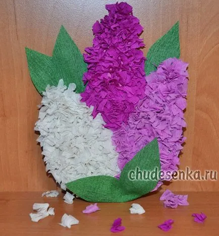 hârtie ondulată Liliac în mitra art (clasă) hârtie ondulată Liliac în mitra art