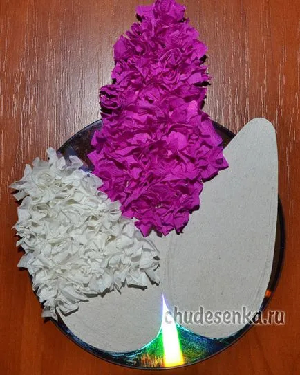 hârtie ondulată Liliac în mitra art (clasă) hârtie ondulată Liliac în mitra art