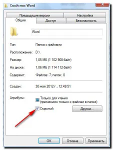 fișiere ascunse