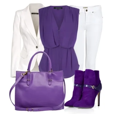 Ce culoare merge violet