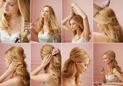 coafuri colectate modul de a face un stil frumos seara, cu părul partea de sus a (colectate) coafuri colectate modul de a face un stil frumos seara, cu parul pe partea de sus