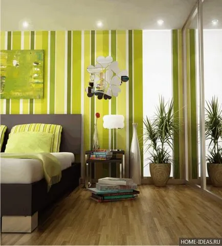 O combinație de interior verde cu designeri alte culori și sfaturi foto