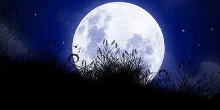 Vis carte lună plină la lună plină, astfel încât vis într-un vis