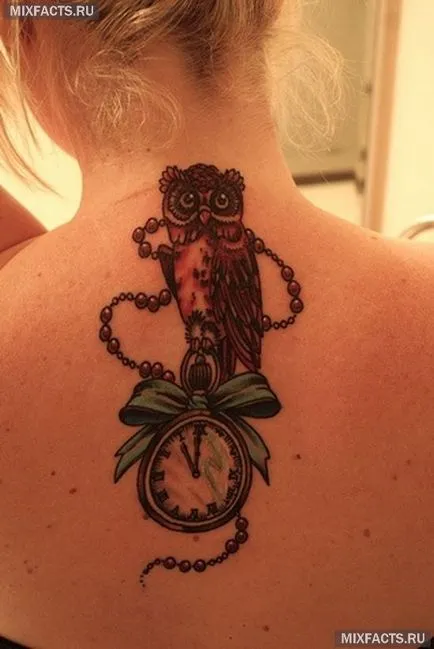 sensul Owl tatuaj și fotografii (bufnita tatuaj) Owl sensul tatuaj și fotografii