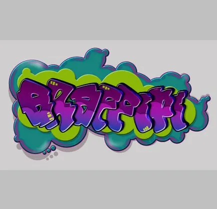Crearea Graffiti text în Photoshop