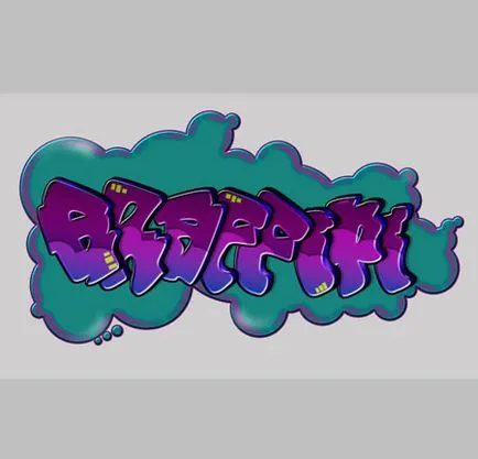 Crearea Graffiti text în Photoshop