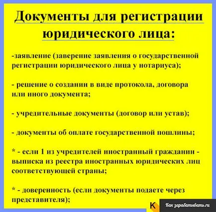 Crearea unei persoane juridice 2017 - proceduri și metode de înregistrare (creare) Crearea unei persoane juridice în 2017 - procedura de înregistrare și metode