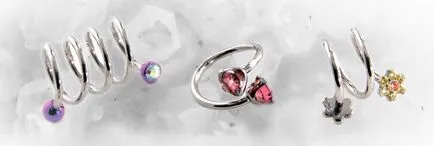 Piercing Studio - Cum de a alege bijuterii pentru piercing-uri (bijuterii) Piercing Studio - Cum de a alege bijuterii pentru body piercing