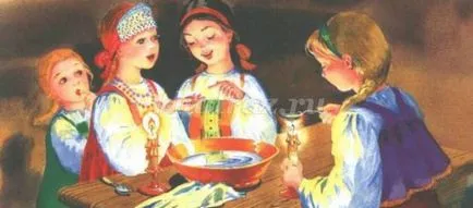 Scenariul activități extra-curriculare pentru studenți pe tema divinație de Crăciun
