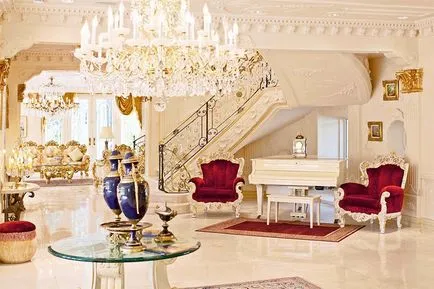 Stilul Empire în interior - proiectarea și crearea de idei foto