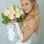 coafura nunta cu parul ei natural frumos, la modă (nunta) coafura nunta cu parul ei natural frumos, la modă
