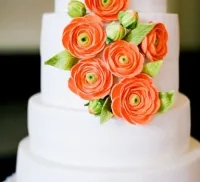 tort de nunta cu decor de culoare alege dulce celebrare (flori) tort de nunta cu o culoare pentru a alege un decor dulce celebrare