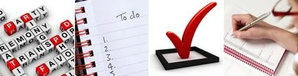 Nunta sheck-list - tot ce ai nevoie pentru o nuntă în aceeași listă (check-list) Nunta sheck-list - tot ce ai nevoie pentru o nunta în aceeași listă
