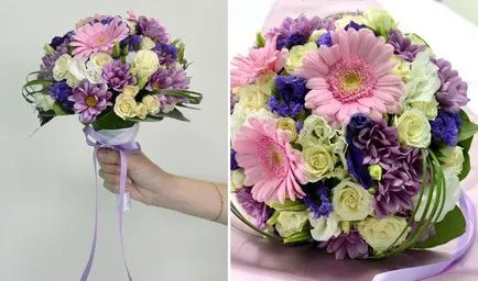 Buchet de trandafiri imaginea originală a miresei