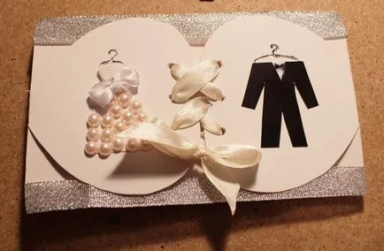 carduri de nunta cu mâinile lor și Quilling scrapbooking