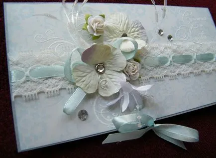 carduri de nunta cu mâinile lor și Quilling scrapbooking