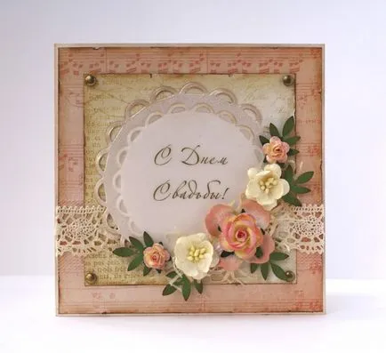 carduri de nunta cu mâinile lor și Quilling scrapbooking
