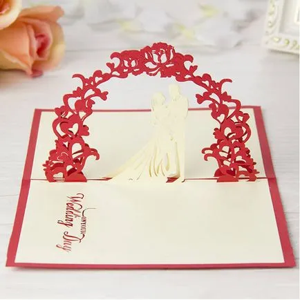 carduri de nunta cu mâinile lor și Quilling scrapbooking