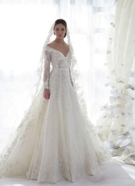 Rochii de nunta - cum de a alege un manșon (rochie) Rochii de mireasa - Cum de a alege un manșon