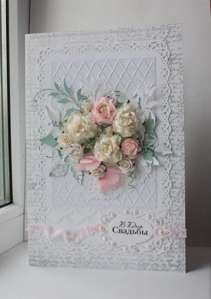 carduri de nunta cu mâinile lor și Quilling scrapbooking