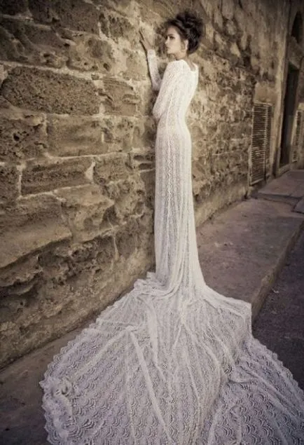 rochii de nunta, croșetat cea mai bună fotografie și modelul (45 poze)