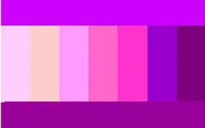 Tabelul Amestec violet, purpuriu